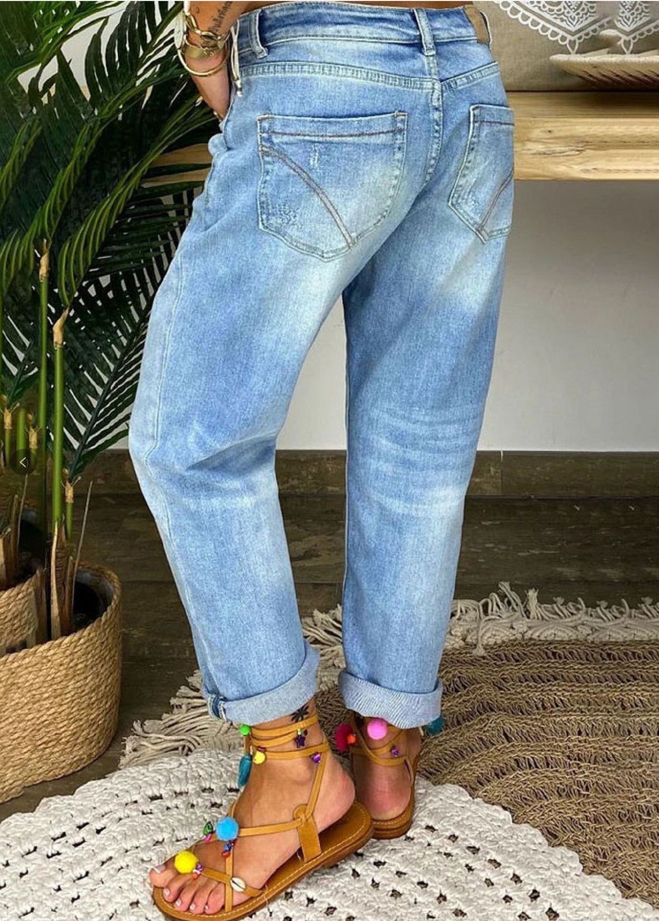 Kelly – Jean Taille Haute d'Été pour Femmes