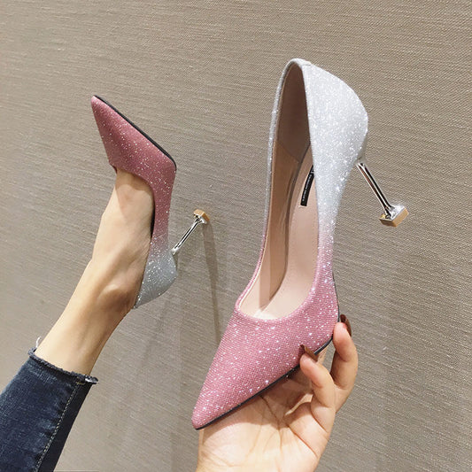 Dawn – Talons Hauts Stiletto Français Dégradé Sexy
