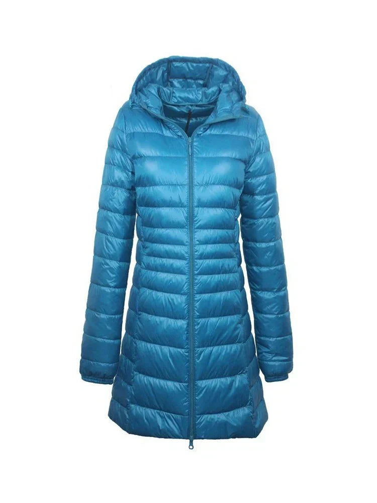 Mary – Manteau d'hiver long et matelassé pour femme