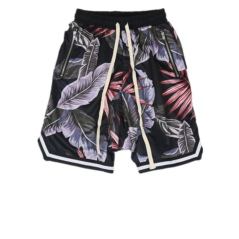 Winston – Hip Hop Herren Strandshorts im Hawaiianischen Stil