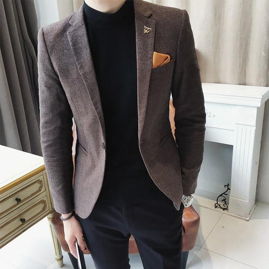 Dale – Veste de Costume Décontractée Élégante pour Hommes