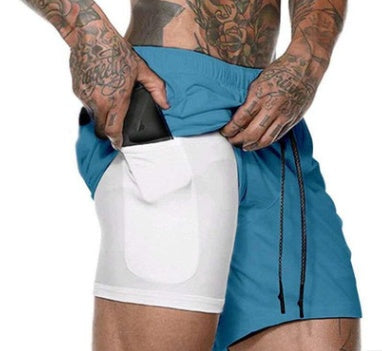Garry – Kompressionsshorts mit Taschen