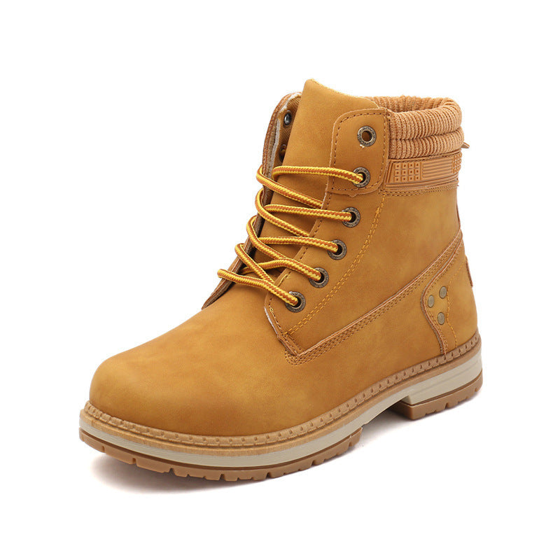 Imogen – Bottes Martin avec Plus-Velours pour Femmes