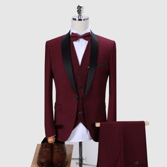 Geoffrey – Ensemble Élégant pour Hommes en 3 Pièces
