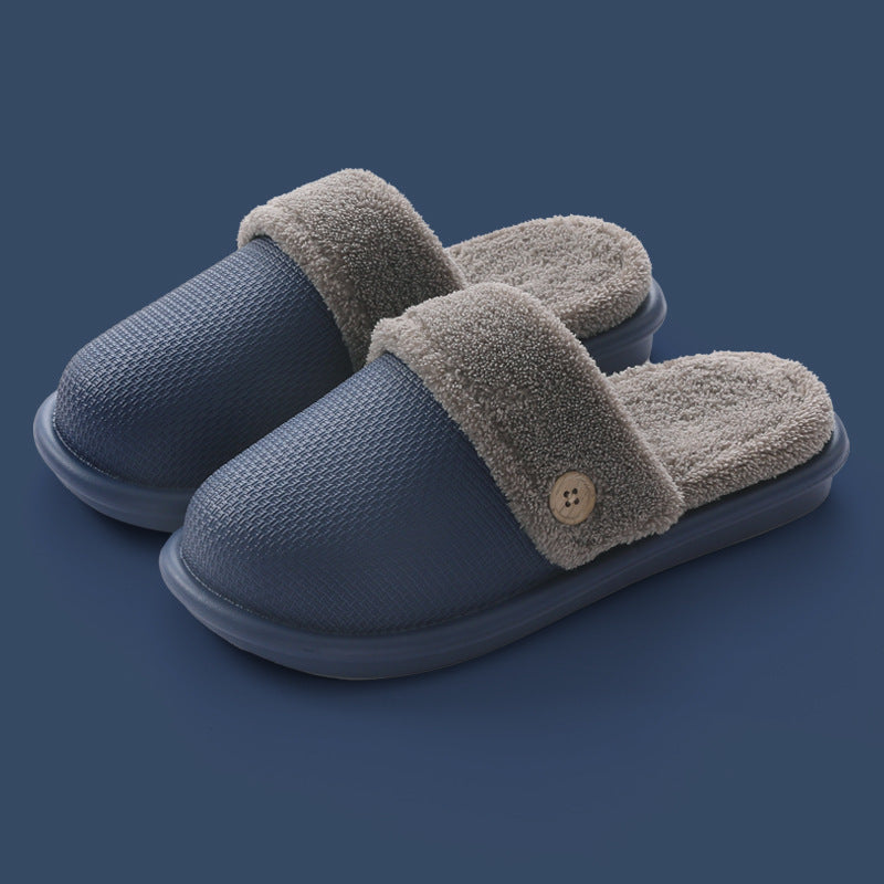 Matt – Chaussons Antidérapants Chauds en EVA Imperméable pour Hommes
