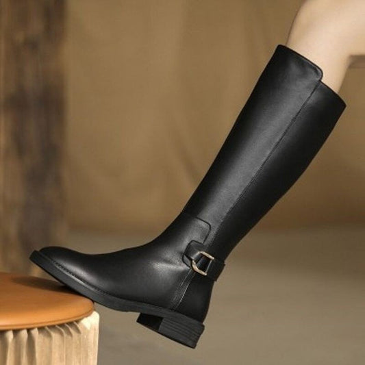 Charlotte – Bottes Hautes avec Boucles