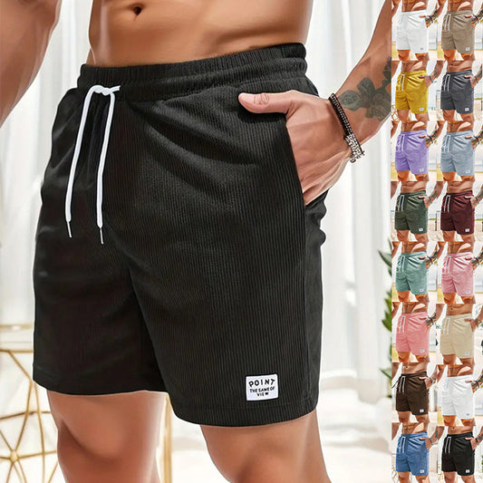 Caroline – Lässige Sommercordshorts mit Schnürung