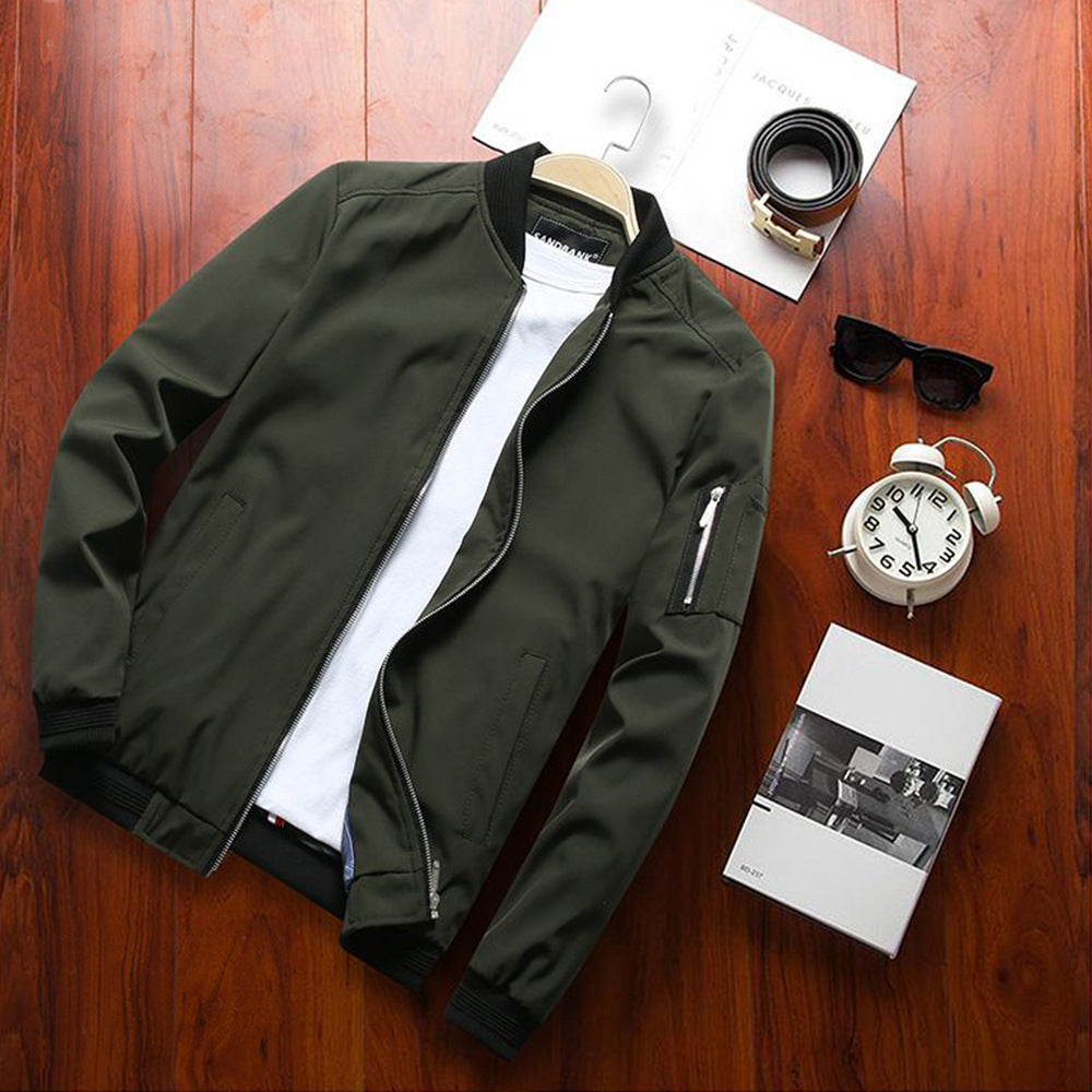 Gerald – Veste de baseball pour hommes au style rétro