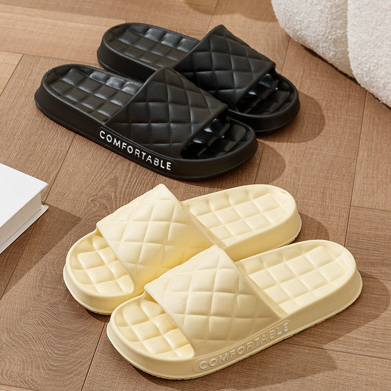 Nick – Chaussons Doux à Motif Carreaux