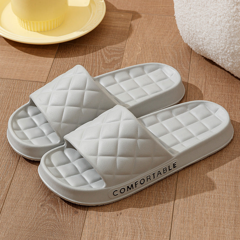 Nick – Chaussons Doux à Motif Carreaux