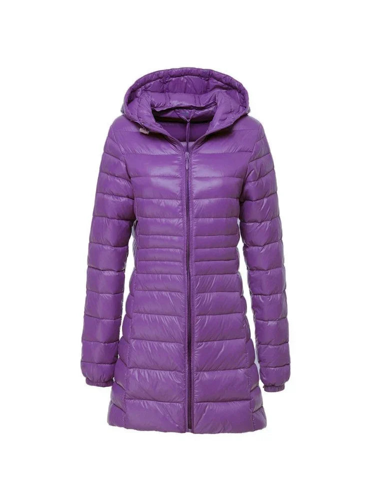 Mary – Manteau d'hiver long et matelassé pour femme
