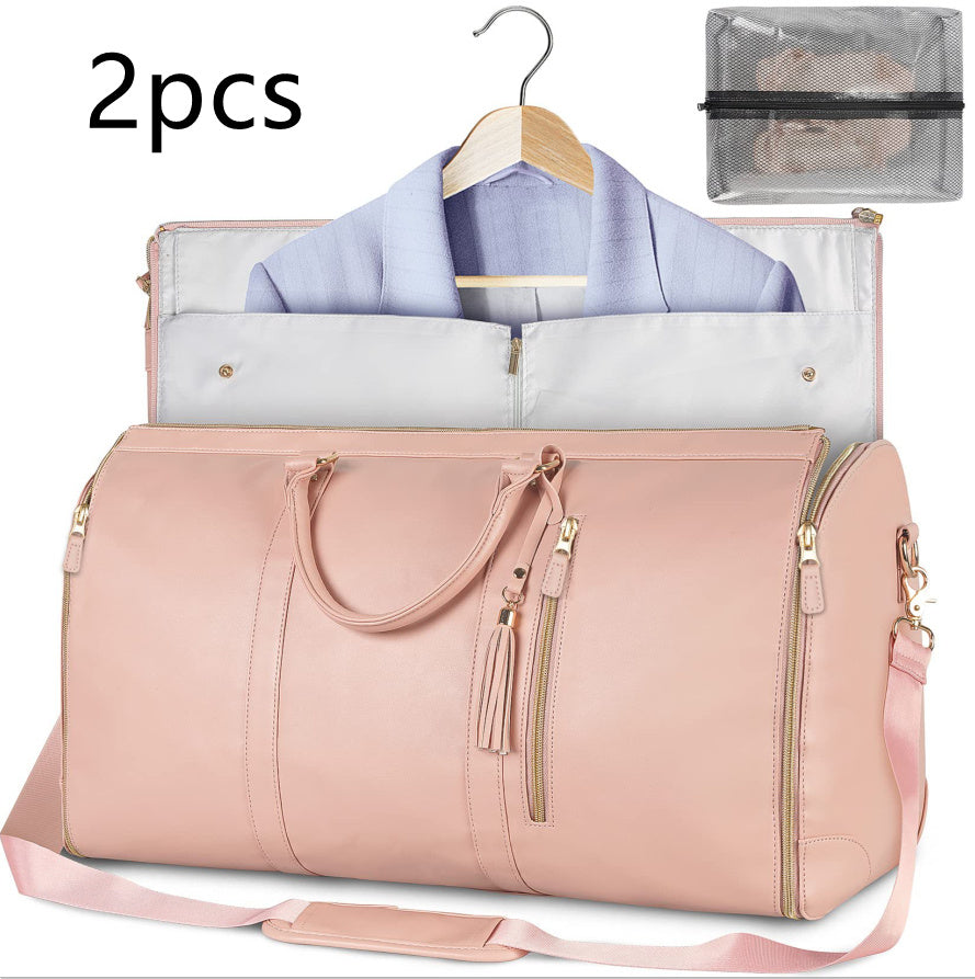 Emma – Grande Capacité Sac de Voyage Duffle pour Femmes, Sac à Costume Pliable, Imperméable