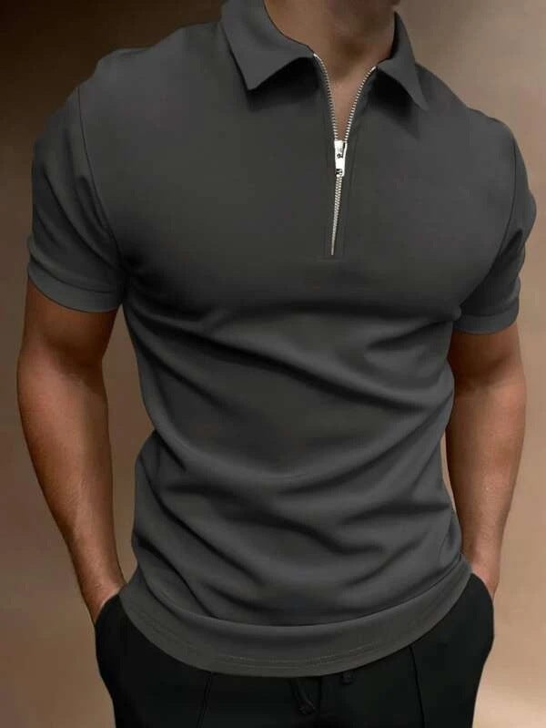 Reginald – Polo décontracté pour hommes avec impression numérique