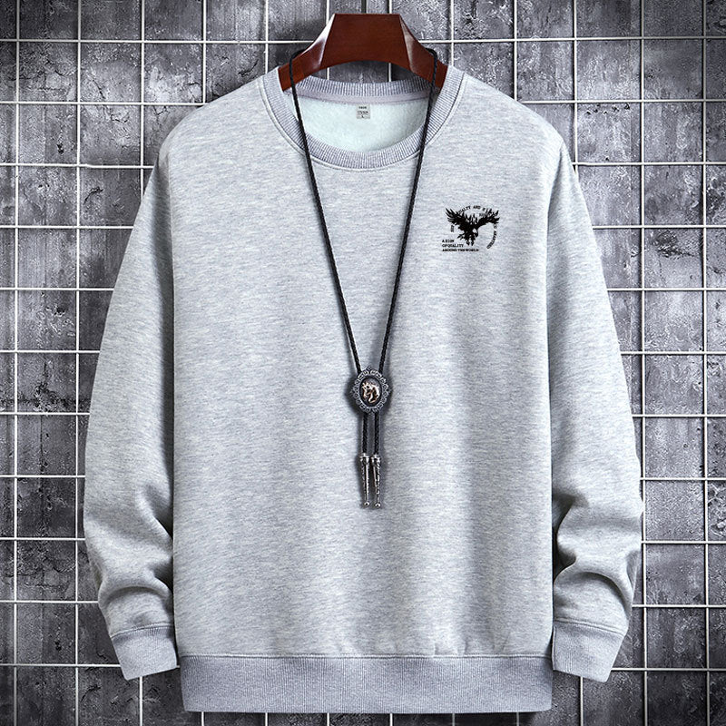 Frank – Thermisches Rundhals-Pullover mit langen Ärmeln