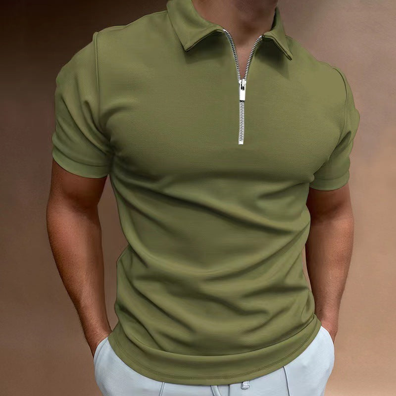 Reginald – Polo décontracté pour hommes avec impression numérique