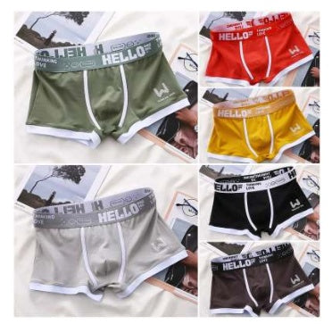 Roy – Boxers pour Hommes Respirants avec Couleur Contrastée