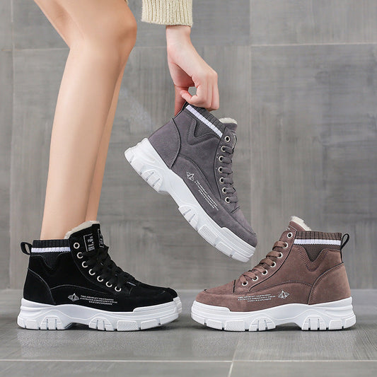 Mandy – Baskets d'hiver pour femmes avec doublure chaude