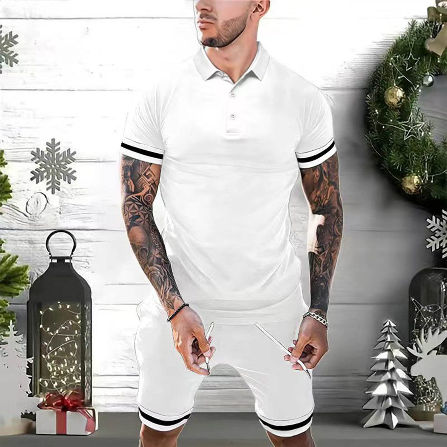 Dale – Ensemble de survêtement d'été pour homme en 2 pièces