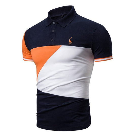 Ted – Polo à Manches Courtes avec Broderie de Cerf