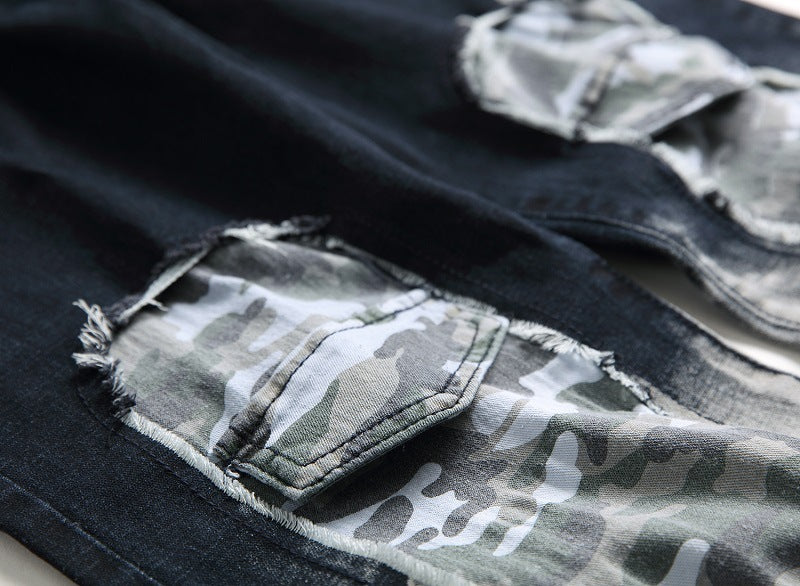 Geoff – Jean pour Homme en Bleu-Noir