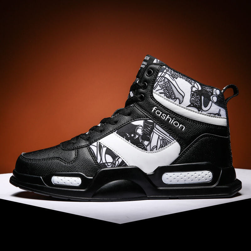 Cliff – Baskets Montantes Graffiti pour Homme