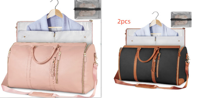 Emma – Grande Capacité Sac de Voyage Duffle pour Femmes, Sac à Costume Pliable, Imperméable