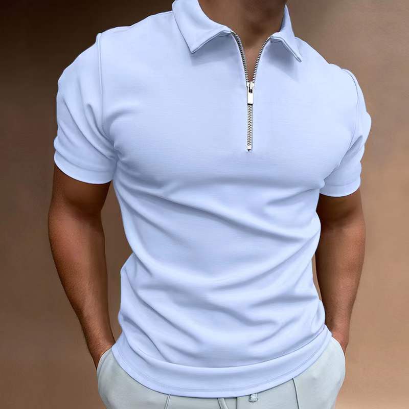 Reginald – Polo décontracté pour hommes avec impression numérique