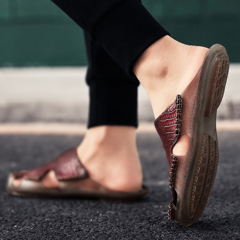 Giles – Mocassins décontractés à bout fermé avec design pieuvre pour hommes