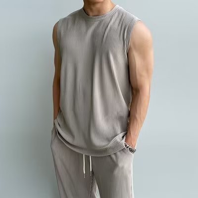 George – Ensemble de débardeurs sportifs pour hommes pour l'été