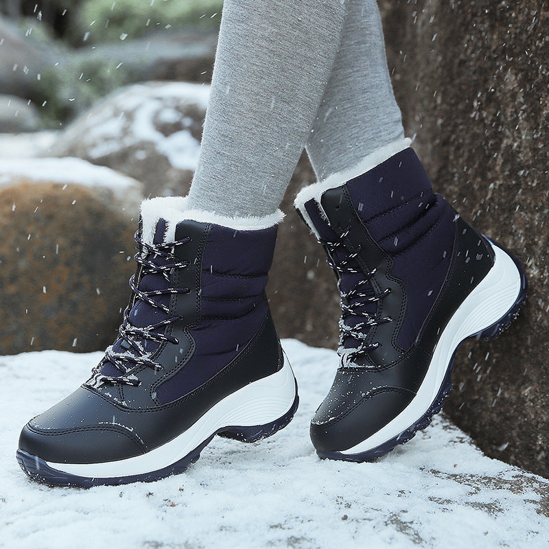 Susan – Bottes d'Hiver en Peluche pour Femmes