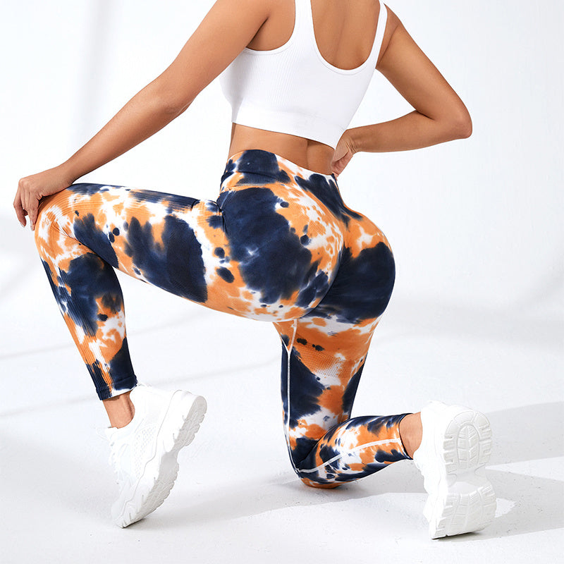 Leah – Legging de Yoga Taille Haute Dégradé pour Femme