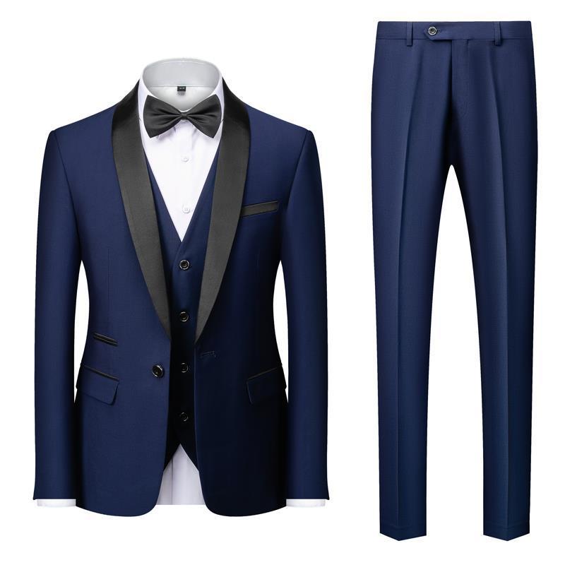Ben – Costume trois pièces avec col fruité