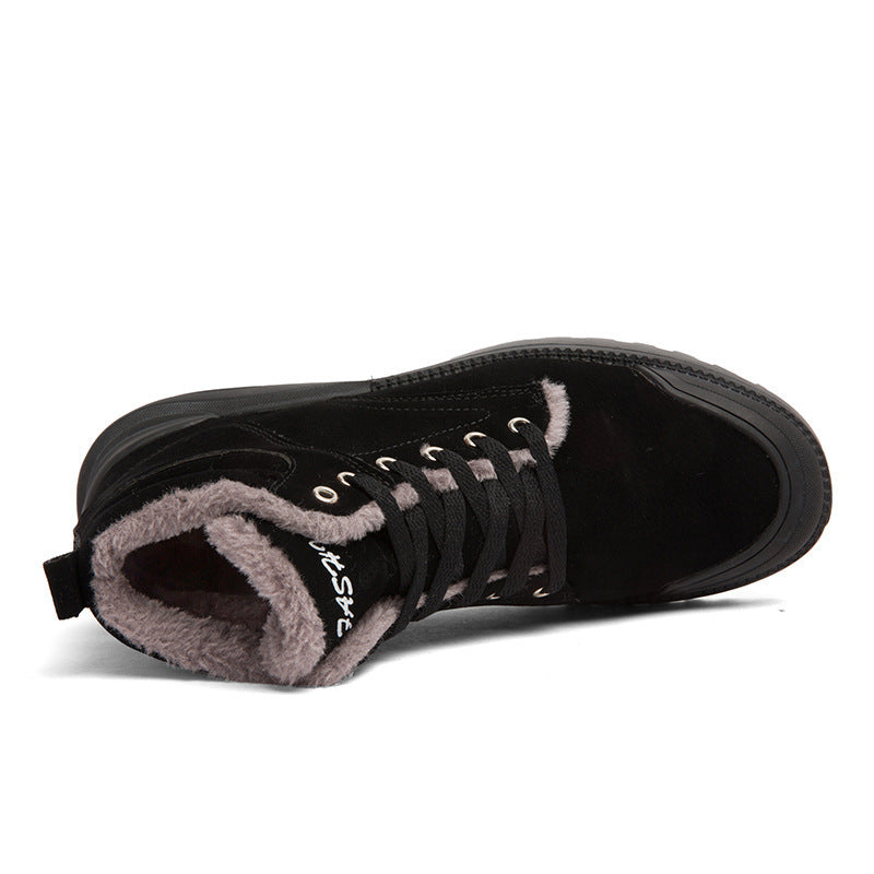Ross – Bottines chaudes pour homme avec doublure en peluche