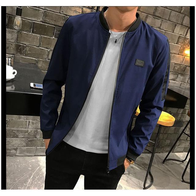 Simon – Manteau élégant pour homme à col montant