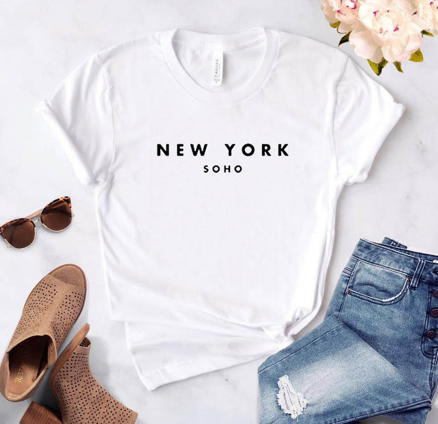 Vanessa – T-shirt à manches courtes avec inscription