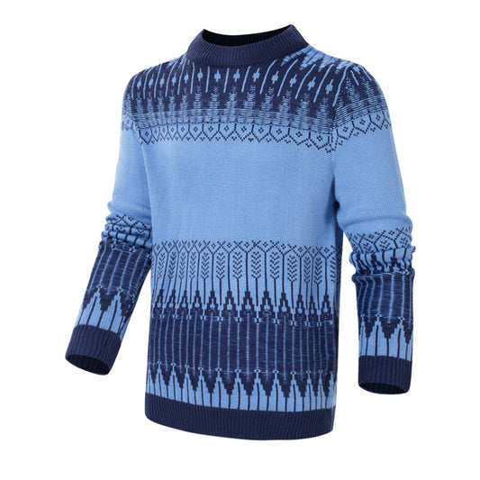 Danny – Unisex Pulli mit Fair Isle Muster und langen Ärmeln