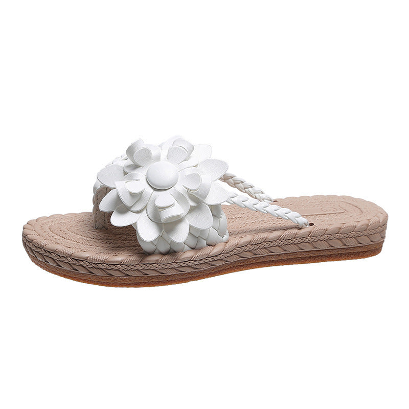 Marion – Sandales à fleurs pour plage et extérieur