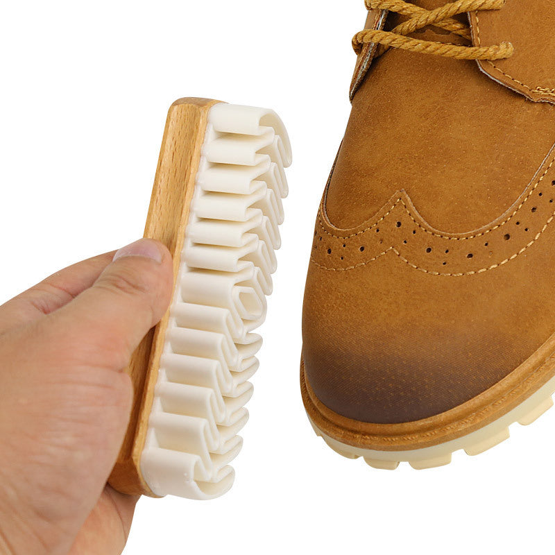 Gillian – Brosse de Nettoyage en Suède Vegan Premium pour Chaussures