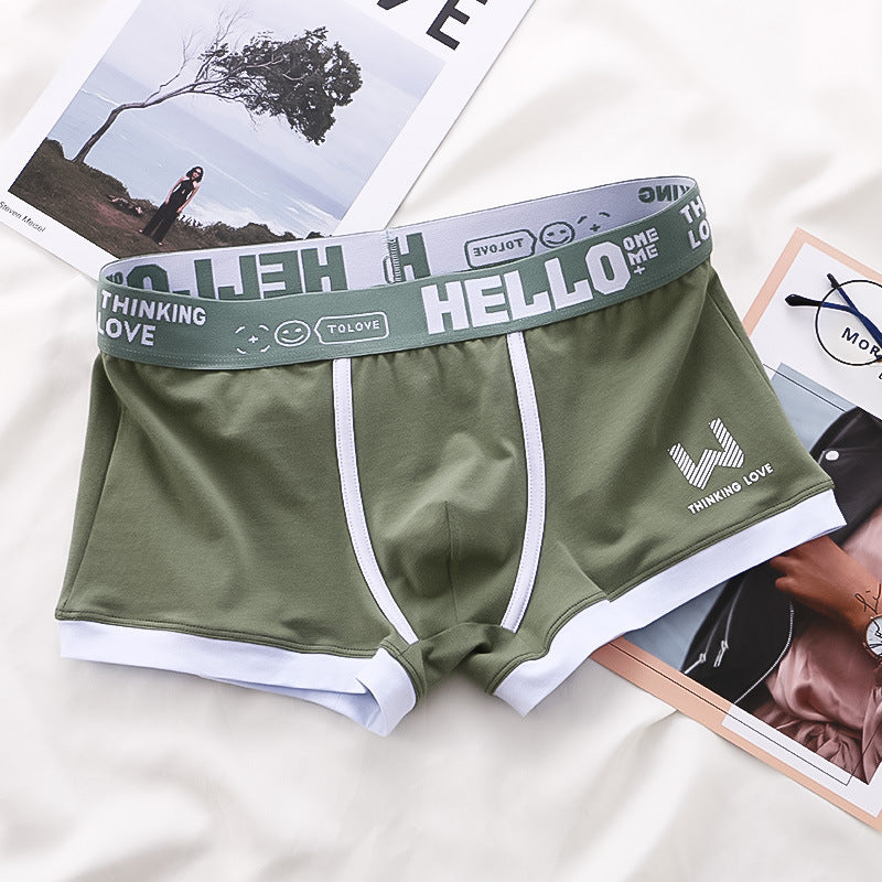 Roy – Boxers pour Hommes Respirants avec Couleur Contrastée