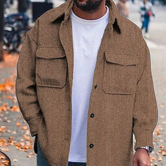 Oscar – Manteau pour Homme avec Col Polo