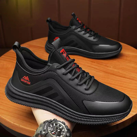 Imogen – Baskets Respirantes Décontractées en Cuir Vegan Premium