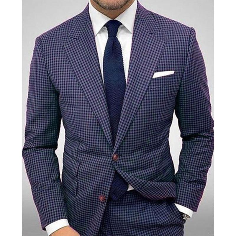 Felix – Blazer Rayé pour Homme en Coupe Slim