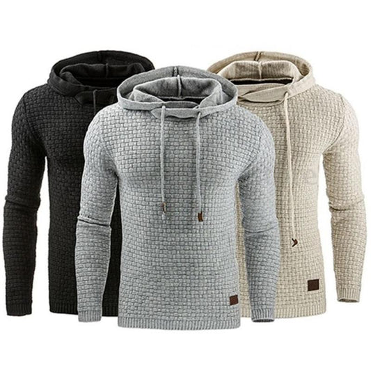 Stan – Sweatshirt à Capuche Jacquard pour Hommes
