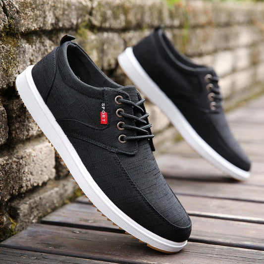 Bryan – Baskets à Lacets Respirantes en Toile pour Homme