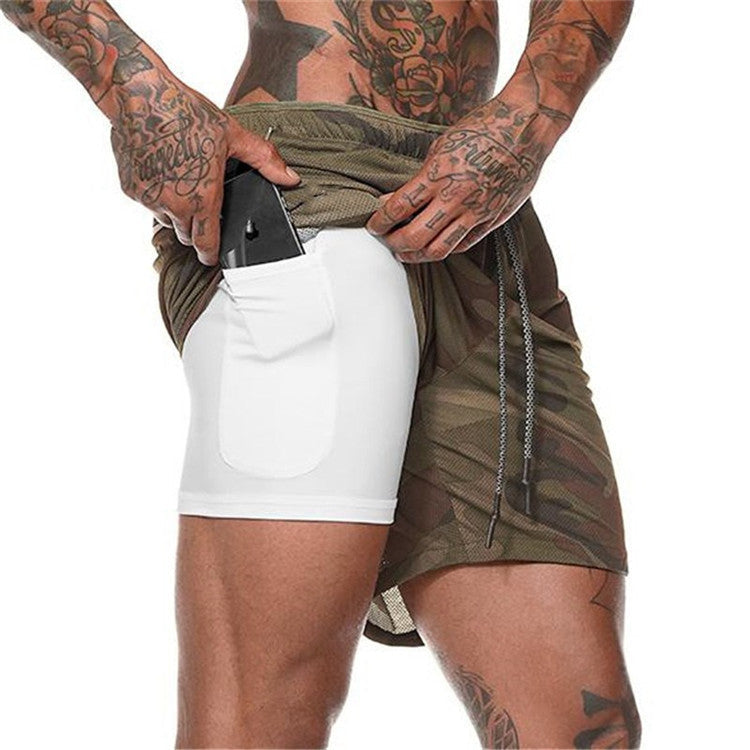 Garry – Kompressionsshorts mit Taschen