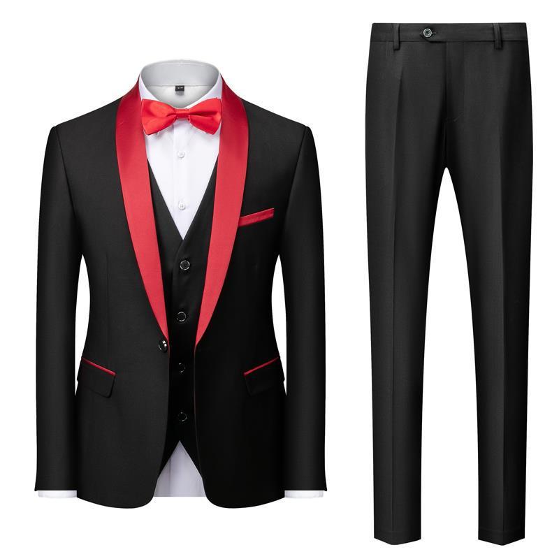 Ben – Costume trois pièces avec col fruité