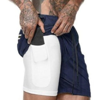 Garry – Kompressionsshorts mit Taschen