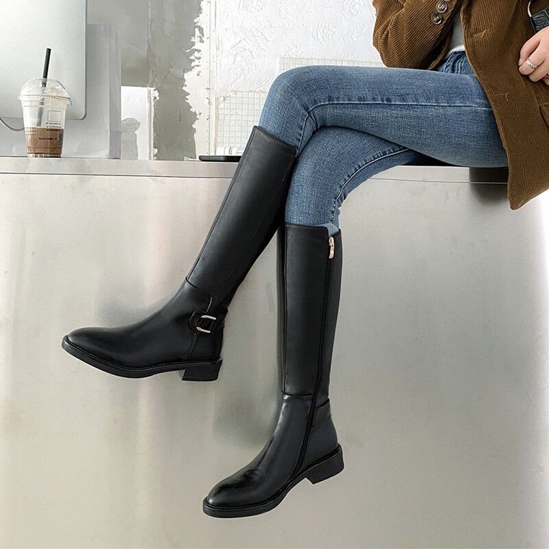 Charlotte – Bottes Hautes avec Boucles