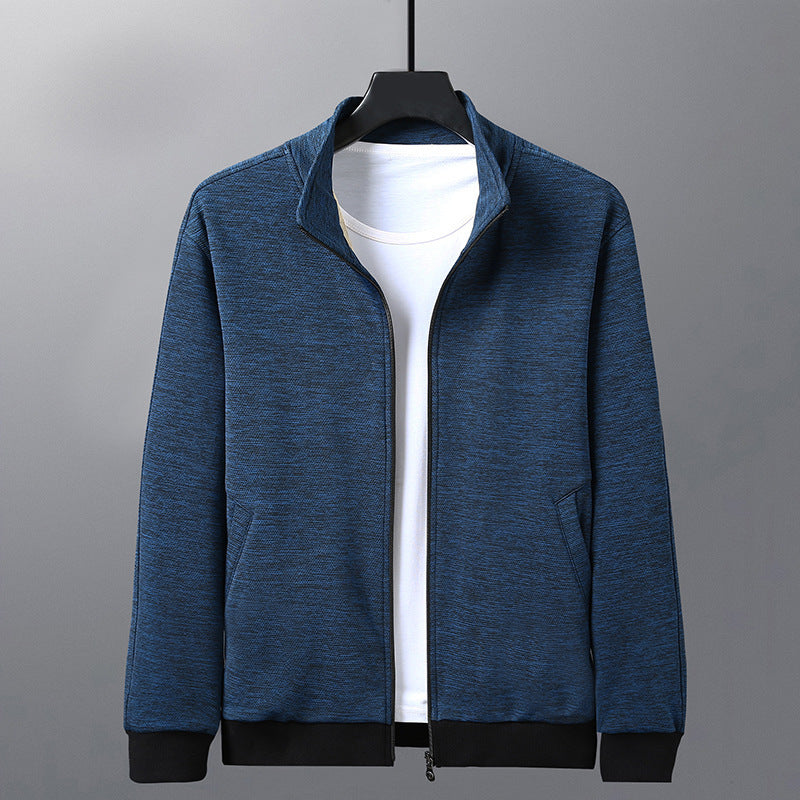 Damien – Veste décontractée pour homme avec col montant