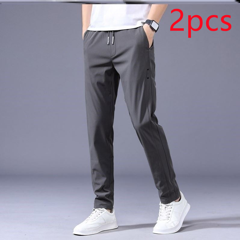 Conrad – Pantalon de Jogging Décontracté pour Hommes avec Cordon de Serrage Style Coréen